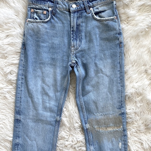 Free People x We The Free Vixen High Rise Cigarette Jean in Vintage Indigo - Picture 7 of 11